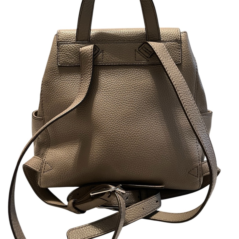 Tory Burch Tan Leather Backpack - Picture 2 of 13